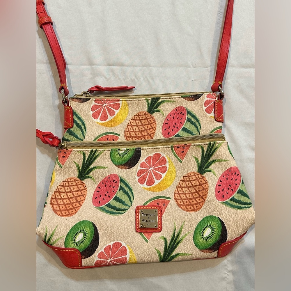 Dooney & Bourke Ambrosia Tropical Fruit Crossbody Bag